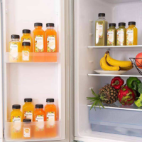 Disposable Drink Bpa Free Clear Juice Plastic Empty Pet Square Juicer Beverage Bottle